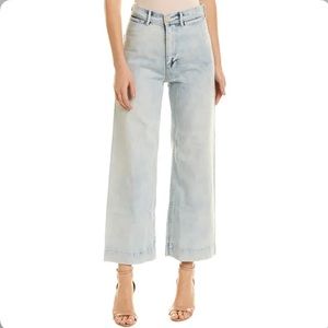 Rebecca Taylor La Vie NWT Cropped Wide Leg Jean